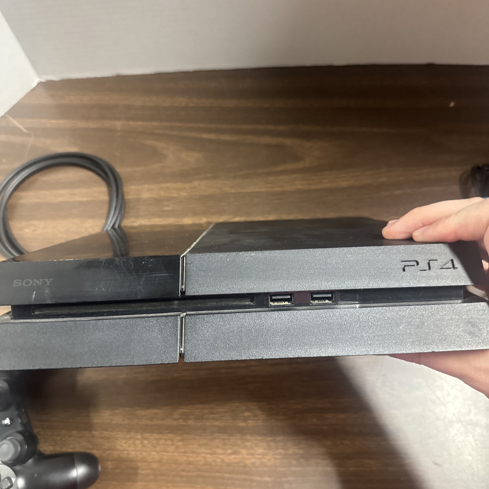 Sony PlayStation 4 PS4 500GB Console CUH-1001A w/ Controller & Power Cable