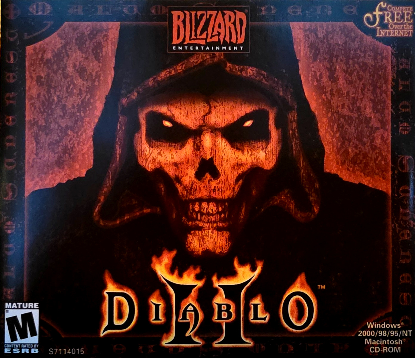 Blizzard Entertainment Diablo II PC CD-ROM 2000 Action Role Playing Multiplayer