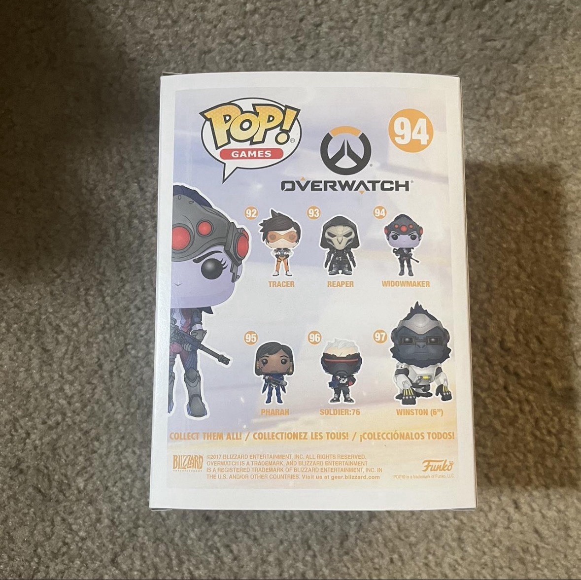Overwatch Widow Maker Pop! Figure