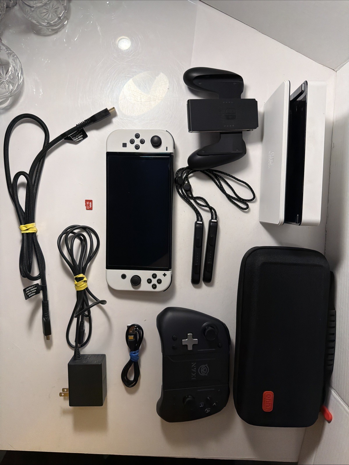 Nintendo Switch OLED Model – White Comes With Everything Shown EX Condition