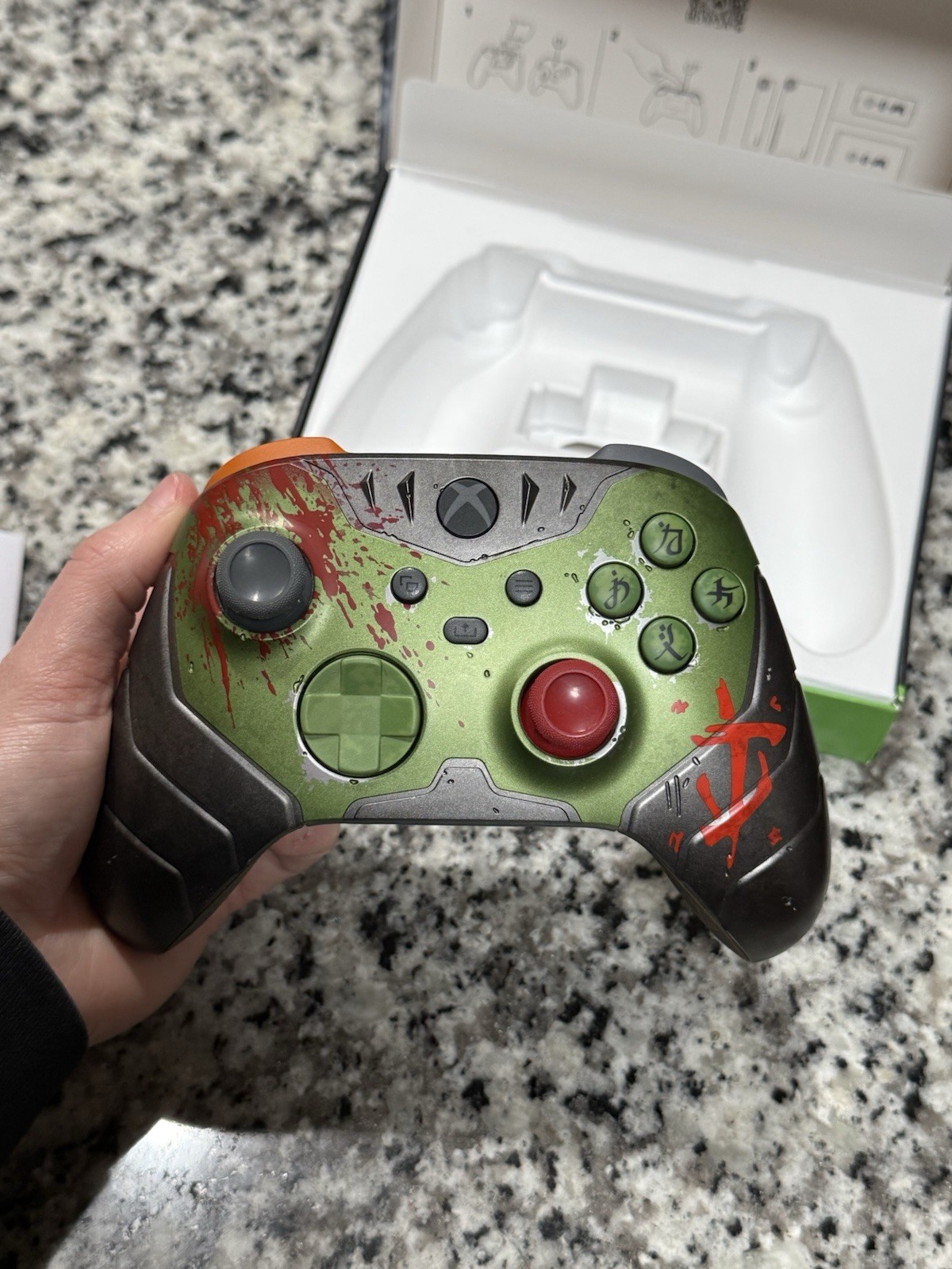 Microsoft Xbox Series X|S Wireless Controller Doom Dark Ages Special Edition
