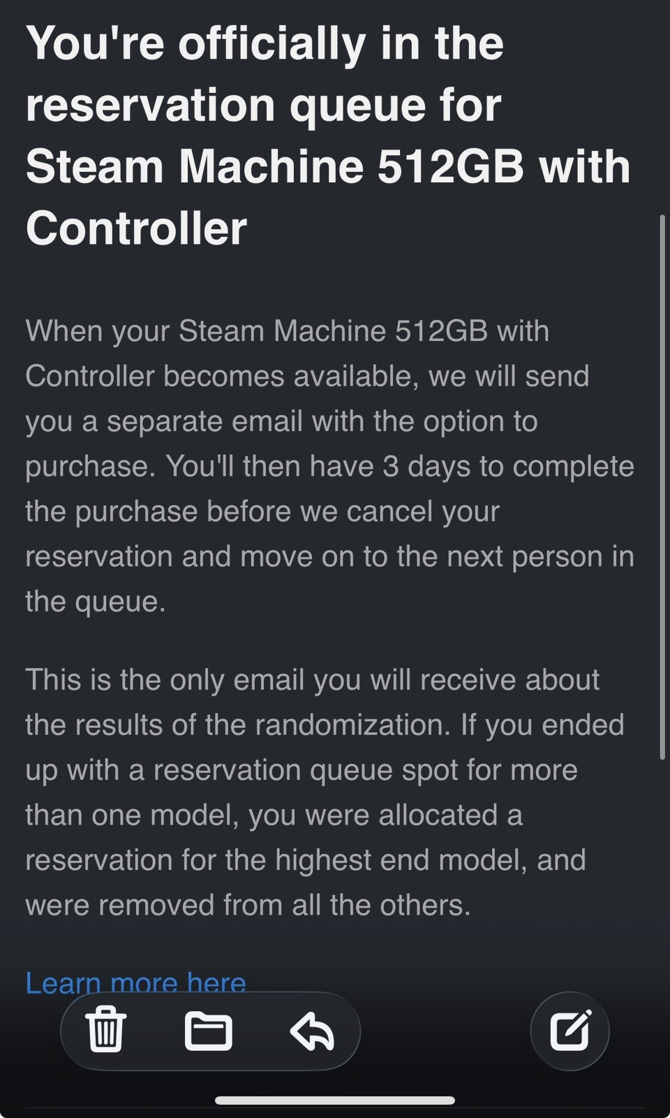Valve Steam Machine 512GB with Controller *Presale* Reserved