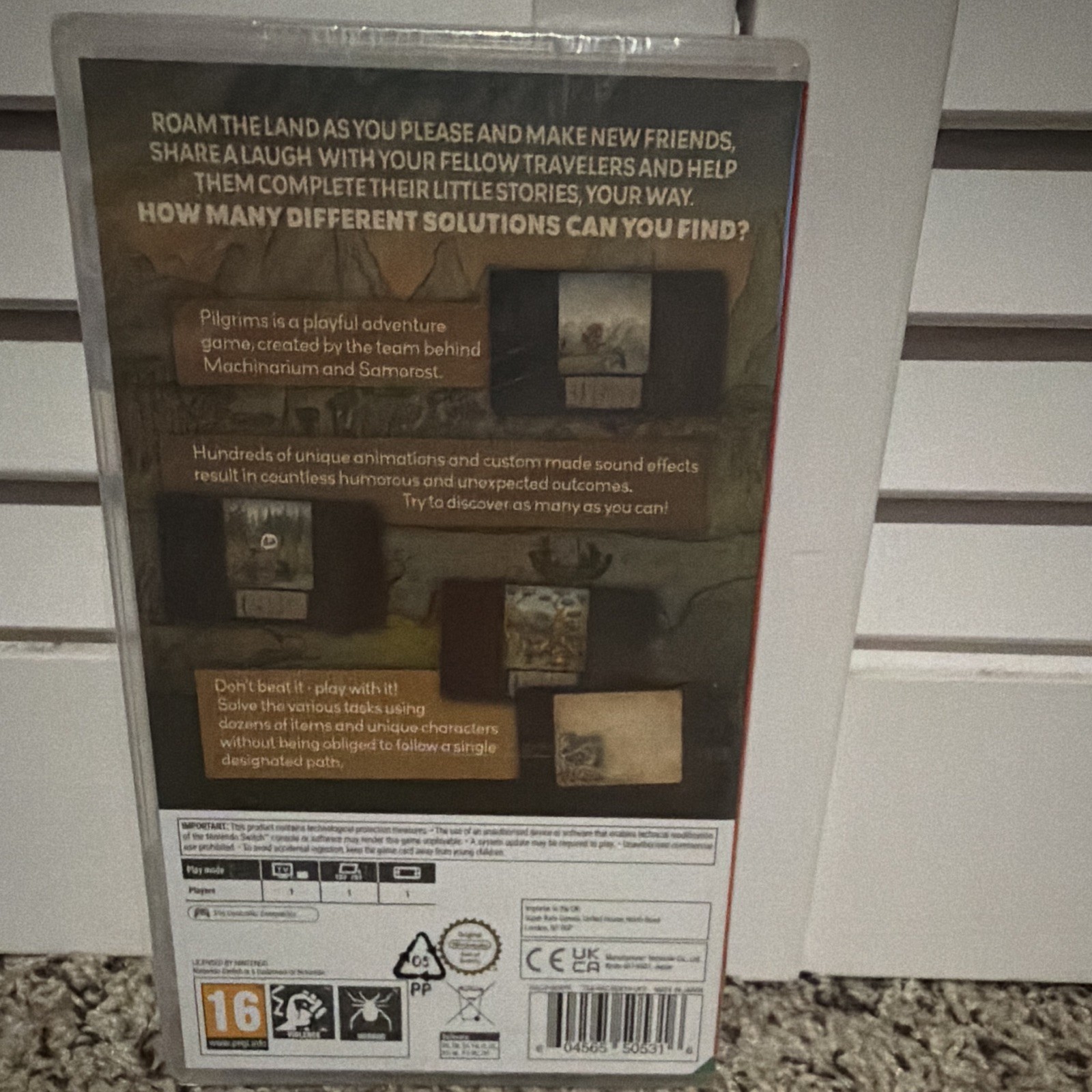 Super Rare Games Pilgrims Nintendo Switch PEGI 16 Includes Happy Game