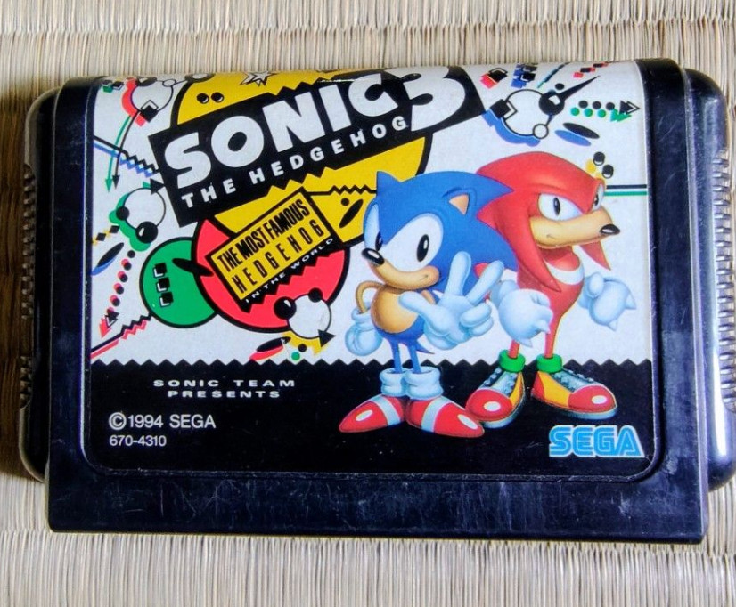 Sonic The Hedgehog 3 Sega Mega Drive NTSC-J Japan Cart Only Tested