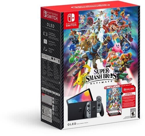 Nintendo Switch (OLED Model) Super Smash Bros. Bundle