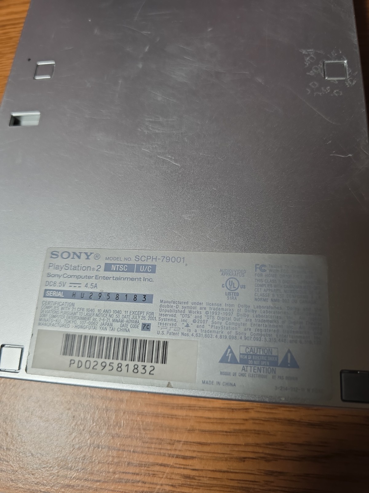 Sony PlayStation 2 PS2 Slim SCPH-70012 Console System OEM Bundle