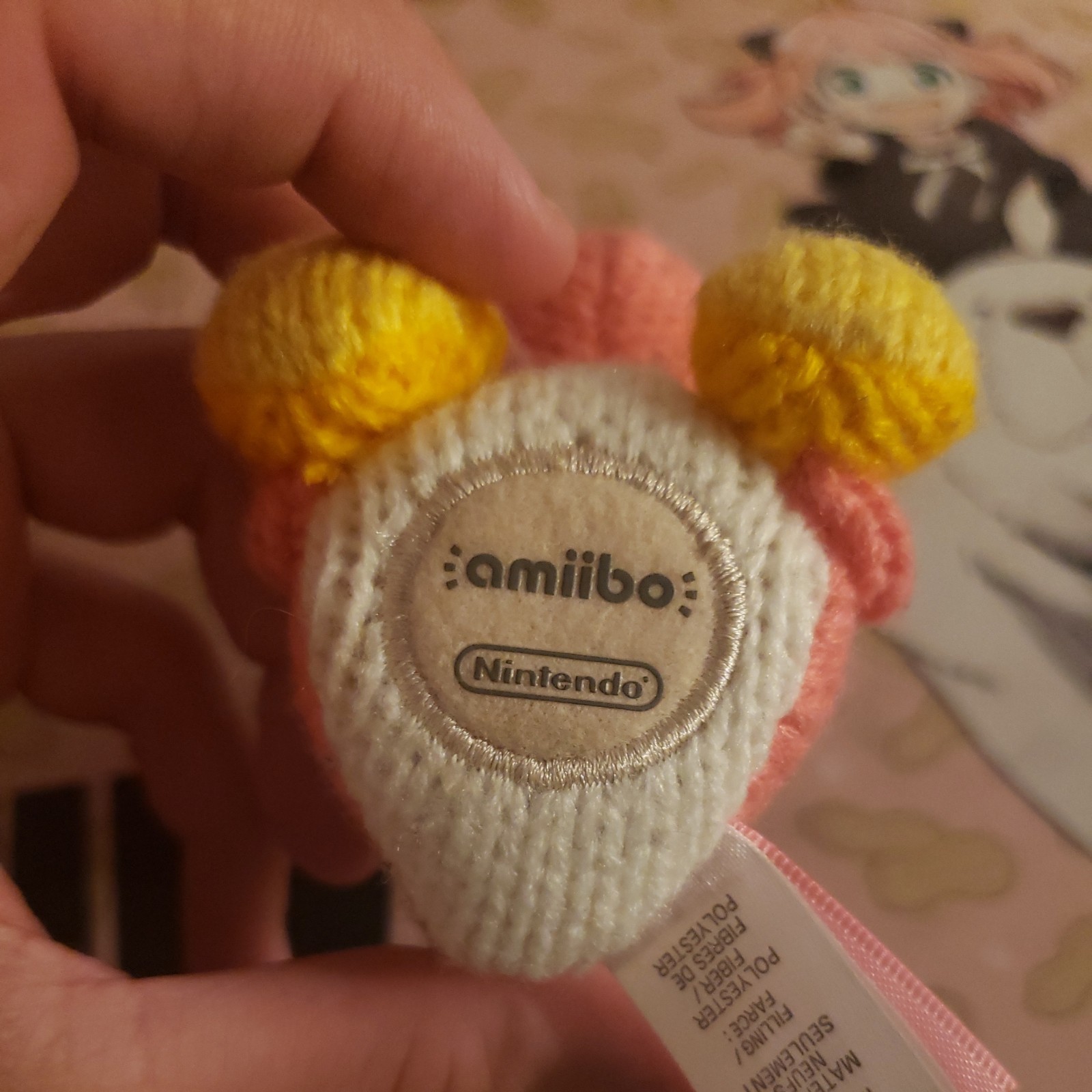 Nintendo Amiibo Pink Yarn Yoshi Yarn Figure Yoshi’s Woolly World 2015 Nintendo