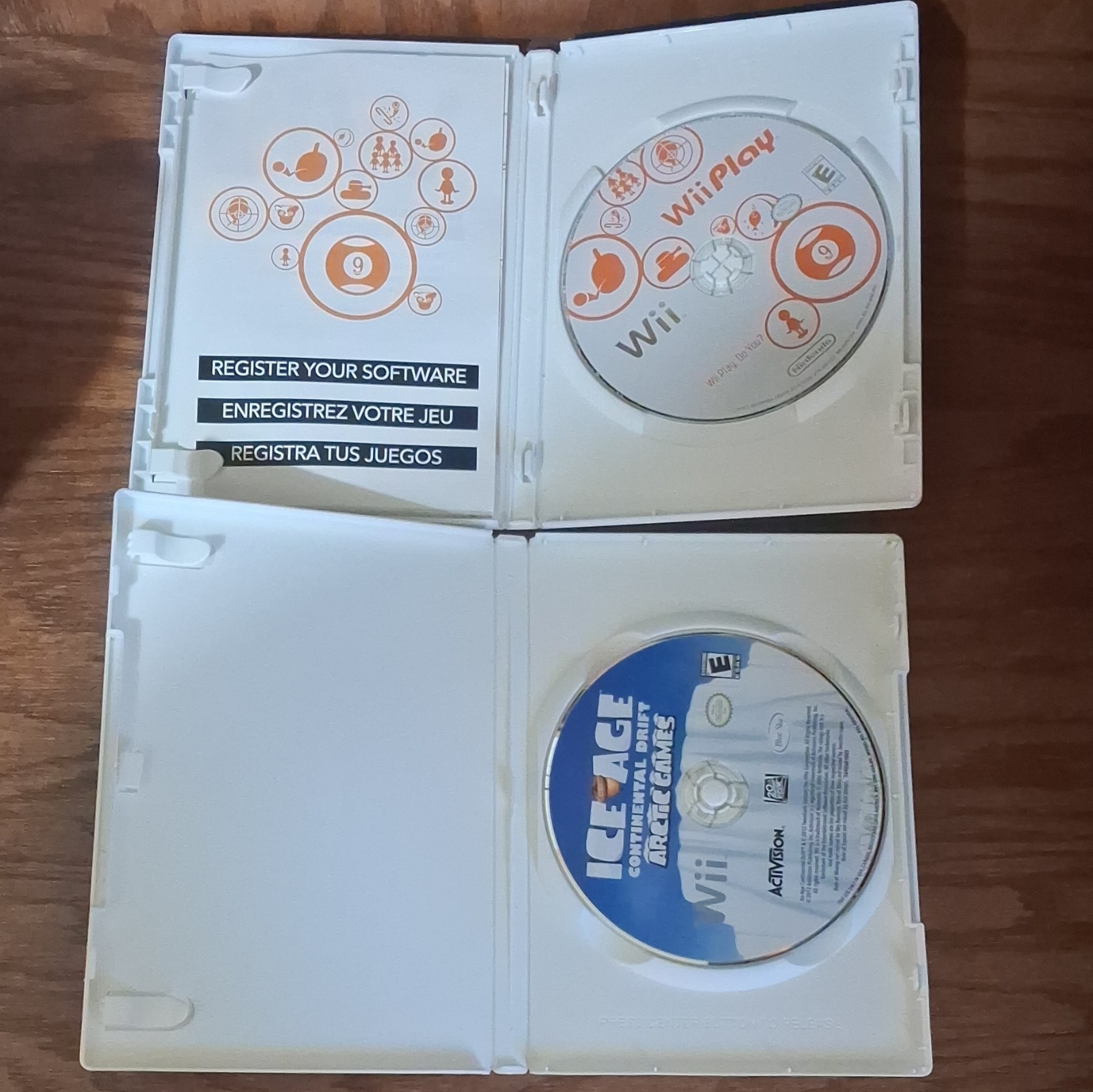 Nintendo Wii Game Lot: Ice Age, Wii Play, LEGO Star Wars, ATV Quad Kings & more.