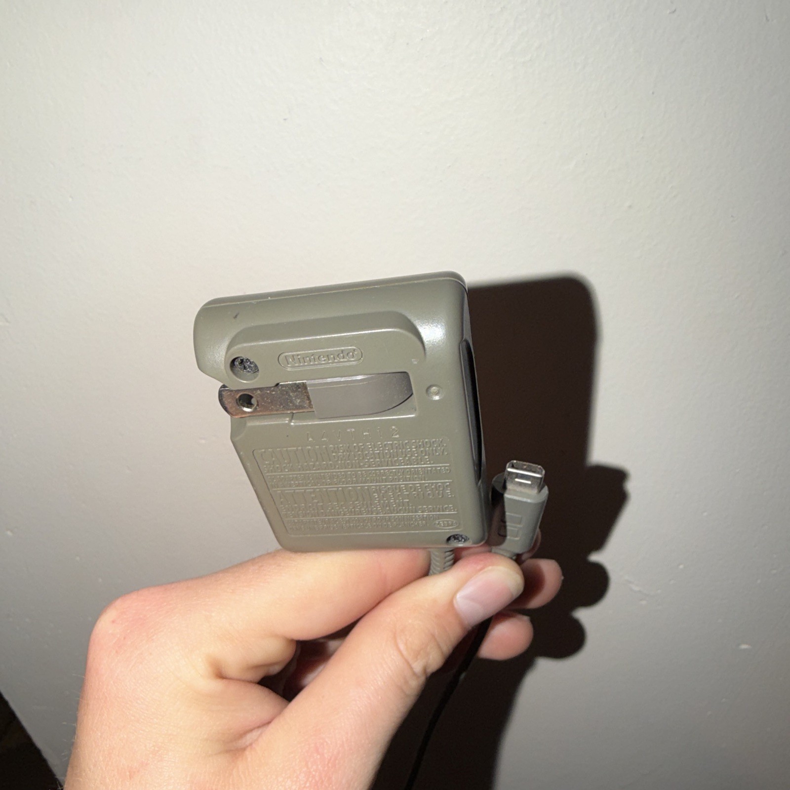 Nintendo AC Adapter Wall Charger USG-002 for Nintendo DS USG-001 Gray