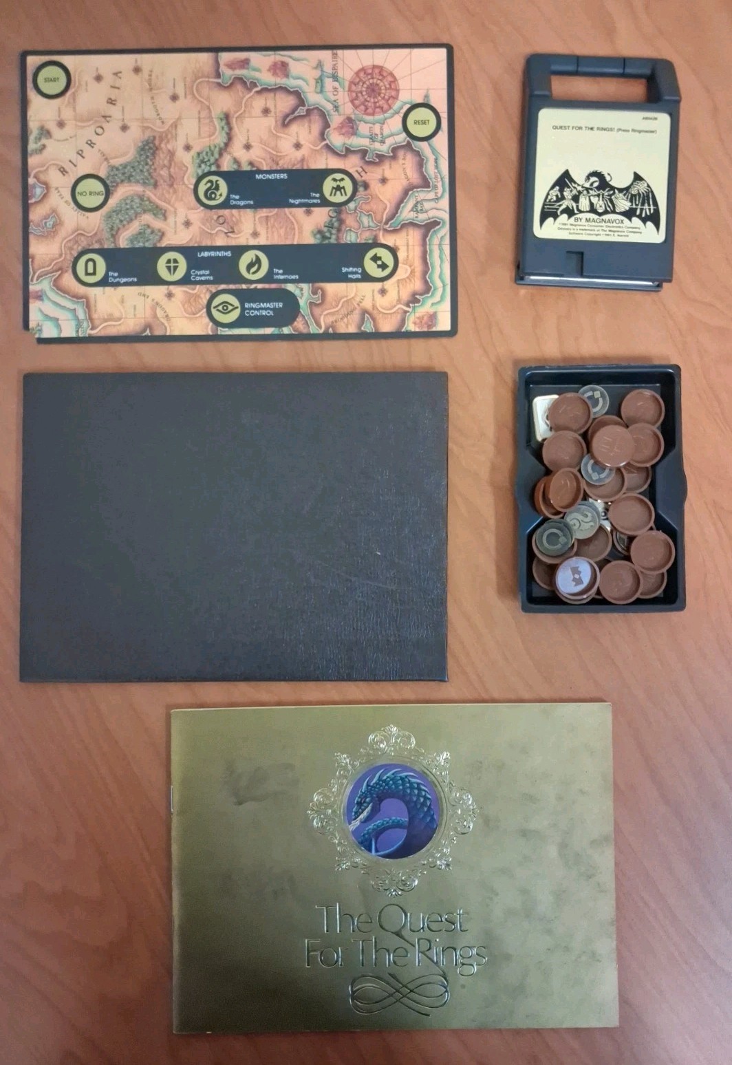 Quest for the Rings – Magnavox Odyssey 2 *MISSING PIECES, SEE DESC*