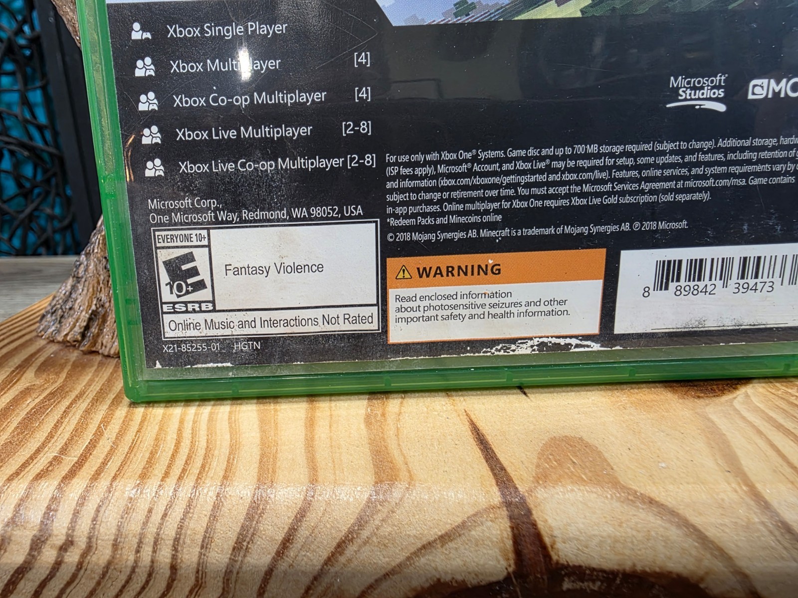 Minecraft Starter Collection – MICROSOFT Xbox One 2018 MOJANG RATED E 10+ TESTED