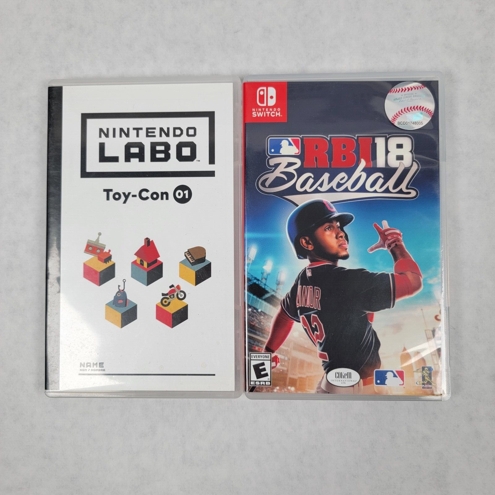 R.B.I. Baseball 18 / Nintendo LABO Toy-Con 01 (Nintendo Switch)