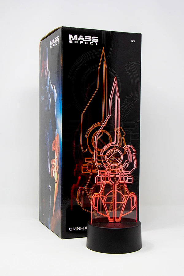 Mass Effect N7 Exclusive Limited Edition Omni Blade LED Acrylic Desk Lamp Light