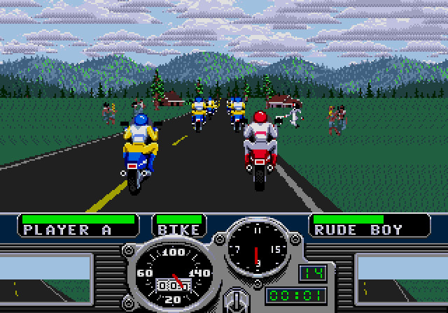 Road Rash – Sega Genesis Game