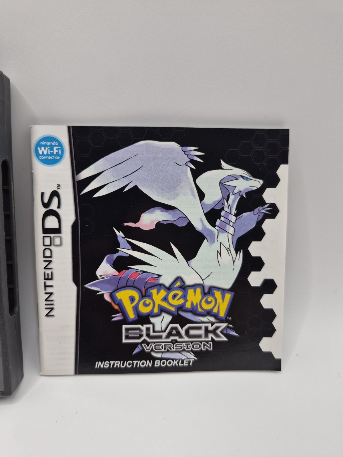 Pokemon: Black Version Authentic (Nintendo DS 2011) CIB Tested Authentic Insert