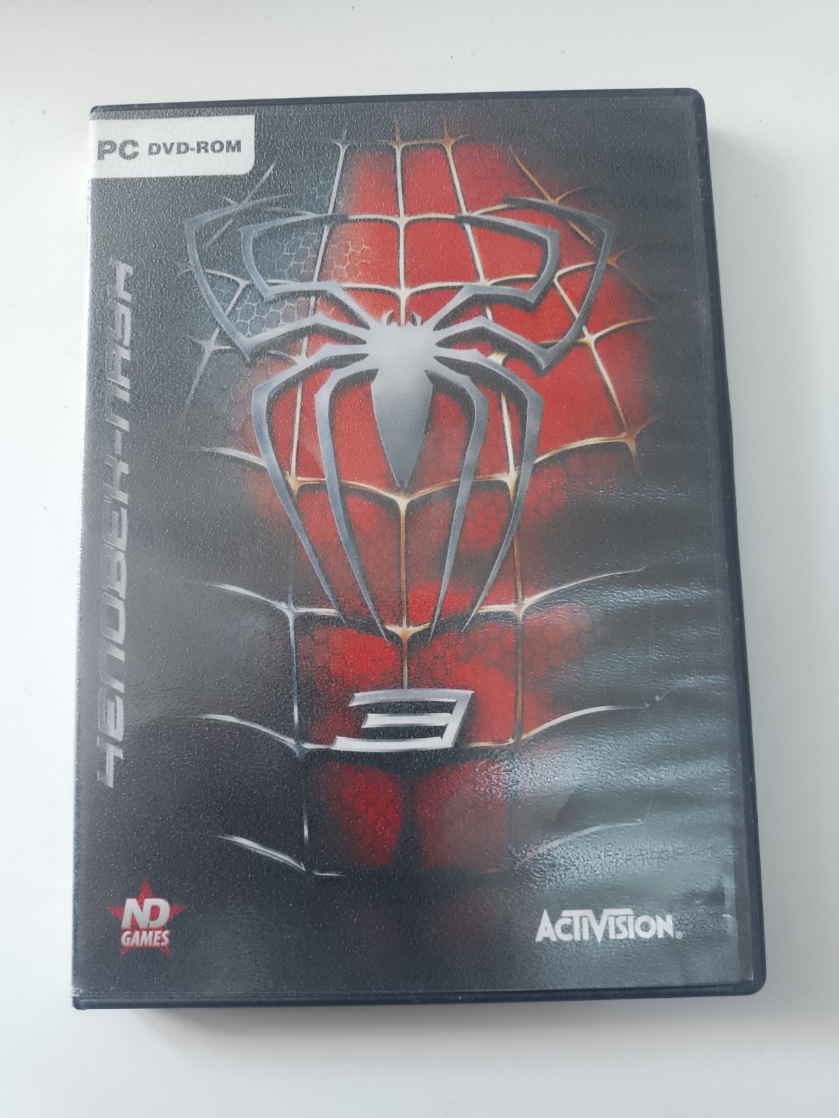 Spider-man 3 web of Shadows English version 1C PC GAME DVD retro vintage games