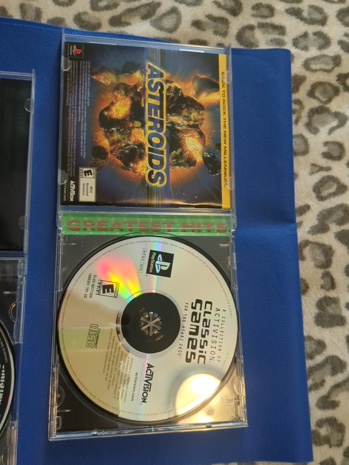 Ps1 Game Lot Activision Classics & Arcades Greatest Hits Lnc