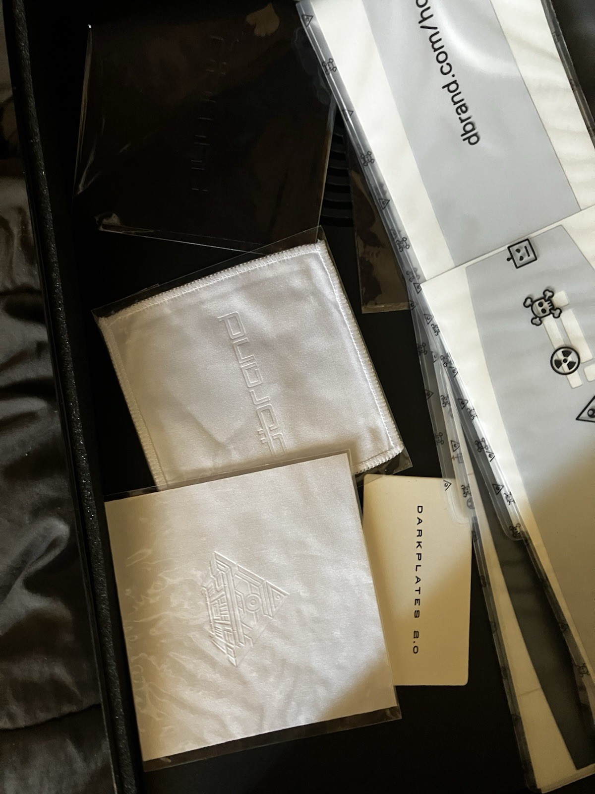 Dbrand DARKPLATES 2.0 Console Plates PS5 With Multiple Stickers /light Variants*