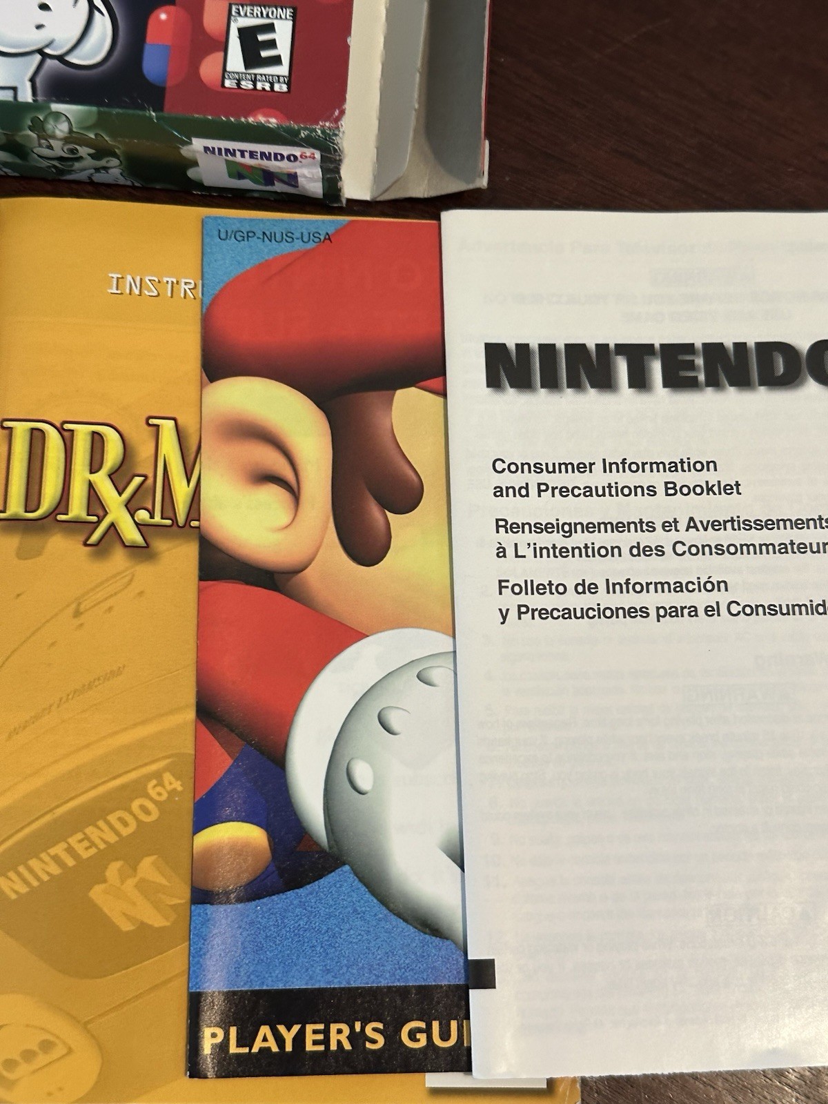 Dr. Mario – Nintendo 64 N64 CIB Authentic Tested