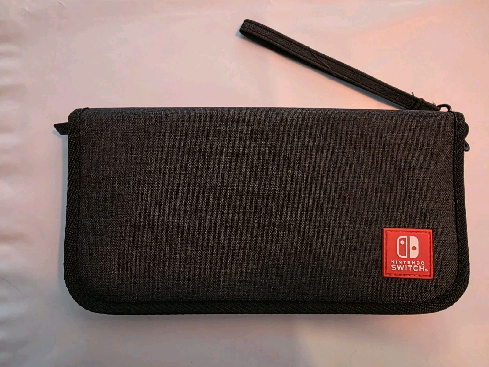 Official Nintendo Switch & Switch Lite Black Grey Travel Case Cartridge Holder