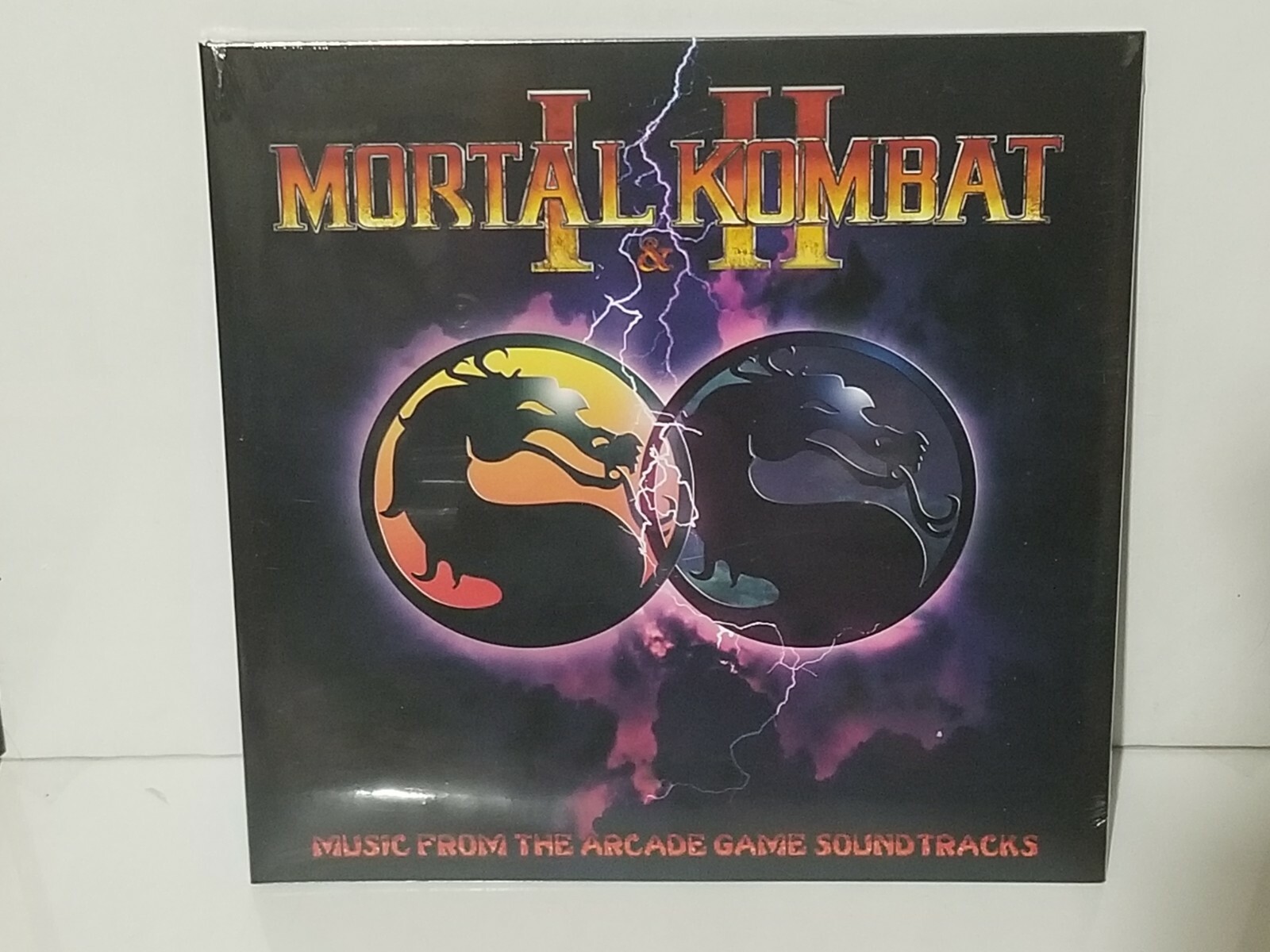 FACTORY SEALED MORTAL KOMBAT I & II ARCADE SOUNDTRACK VINYL RECORD LP 2018