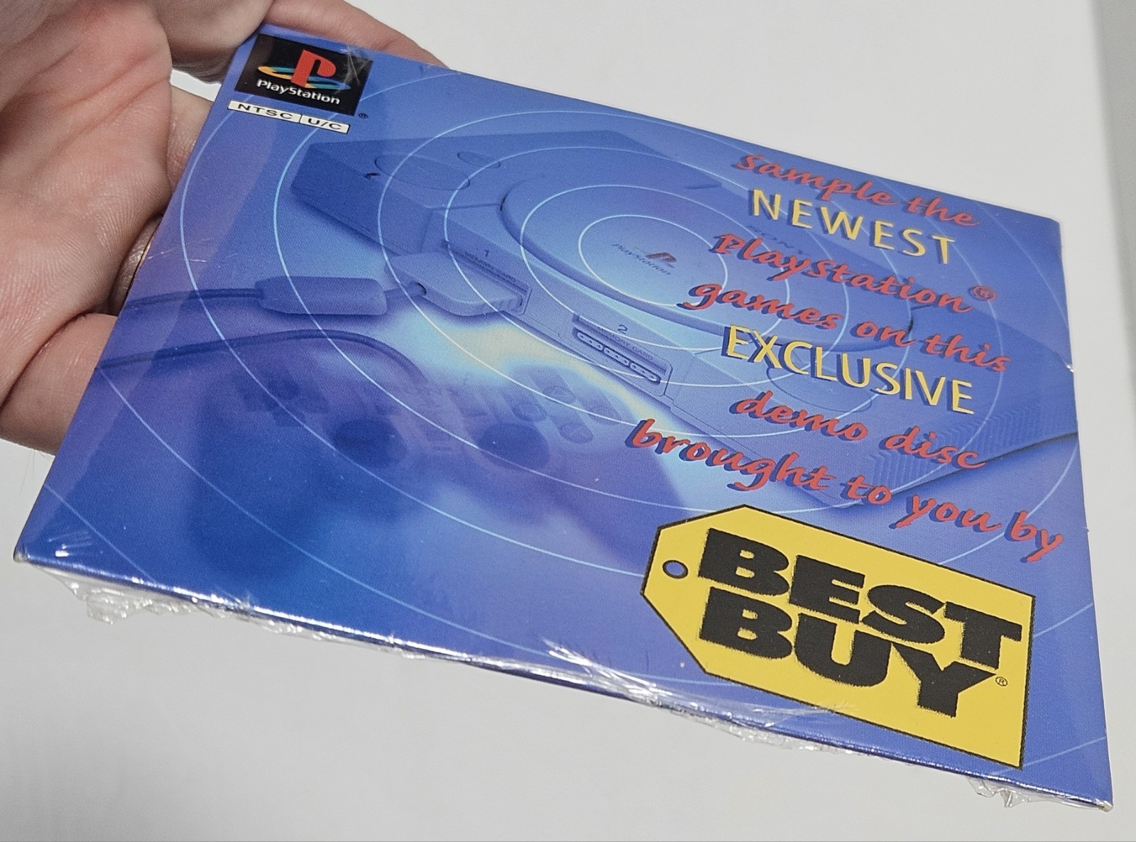 PlayStation Best Buy Exclusive Demo Disc 1998 SCUS-94286 Spyro Crash Sealed