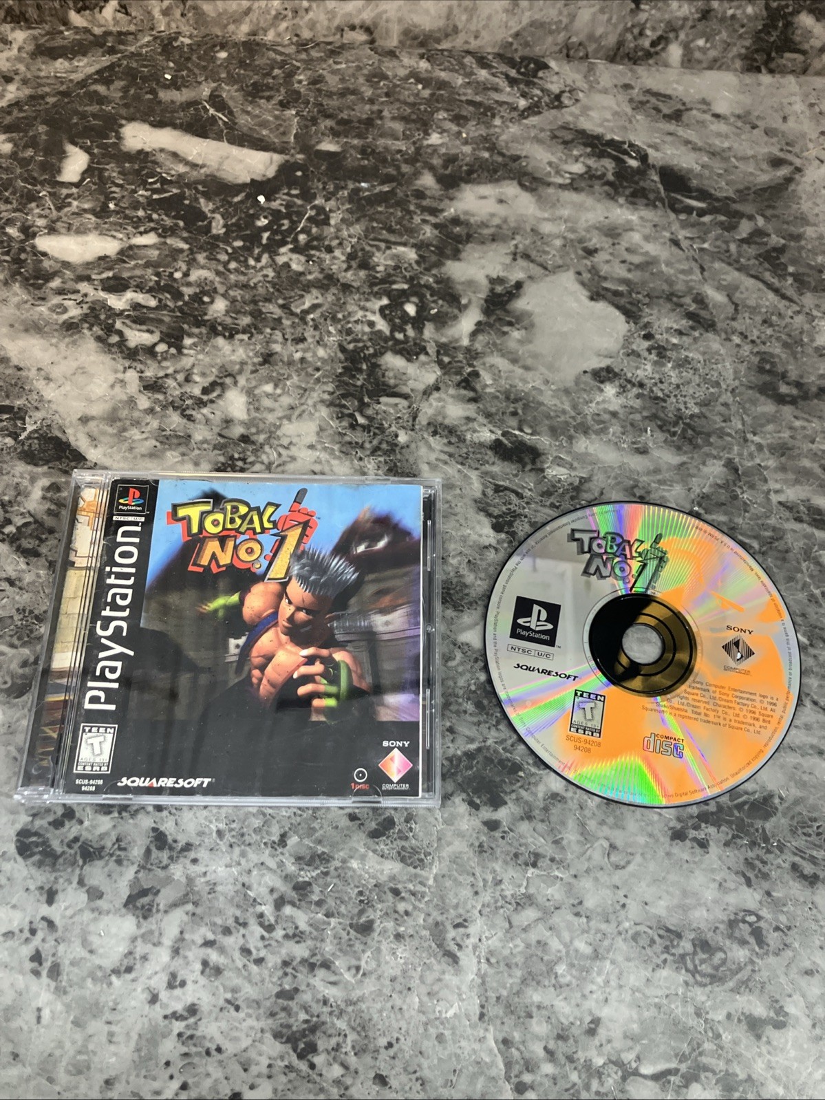 Guaranteed Work Tobal No. 1 With Bonus Disc Sony PlayStation 1 *READ*