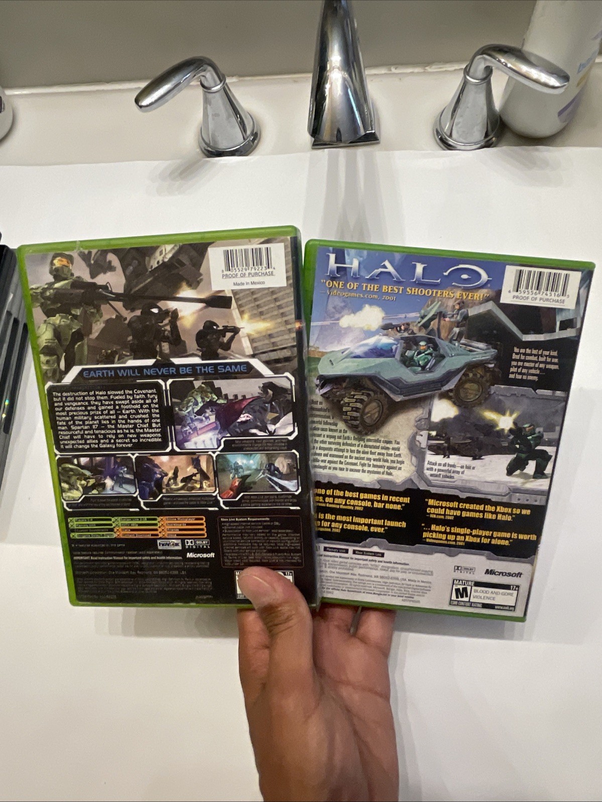Halo CE Combat Evolved, Halo 2 Xbox Original Fully Tested 100% + Free Shipping!!