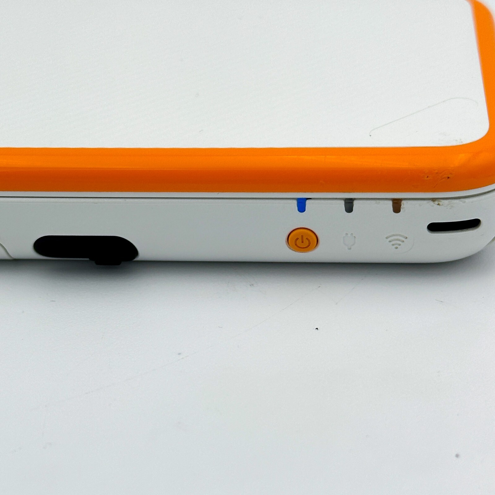 New Nintendo 2DS XL LL White Orange Console Japanese ver Good Condition Tested