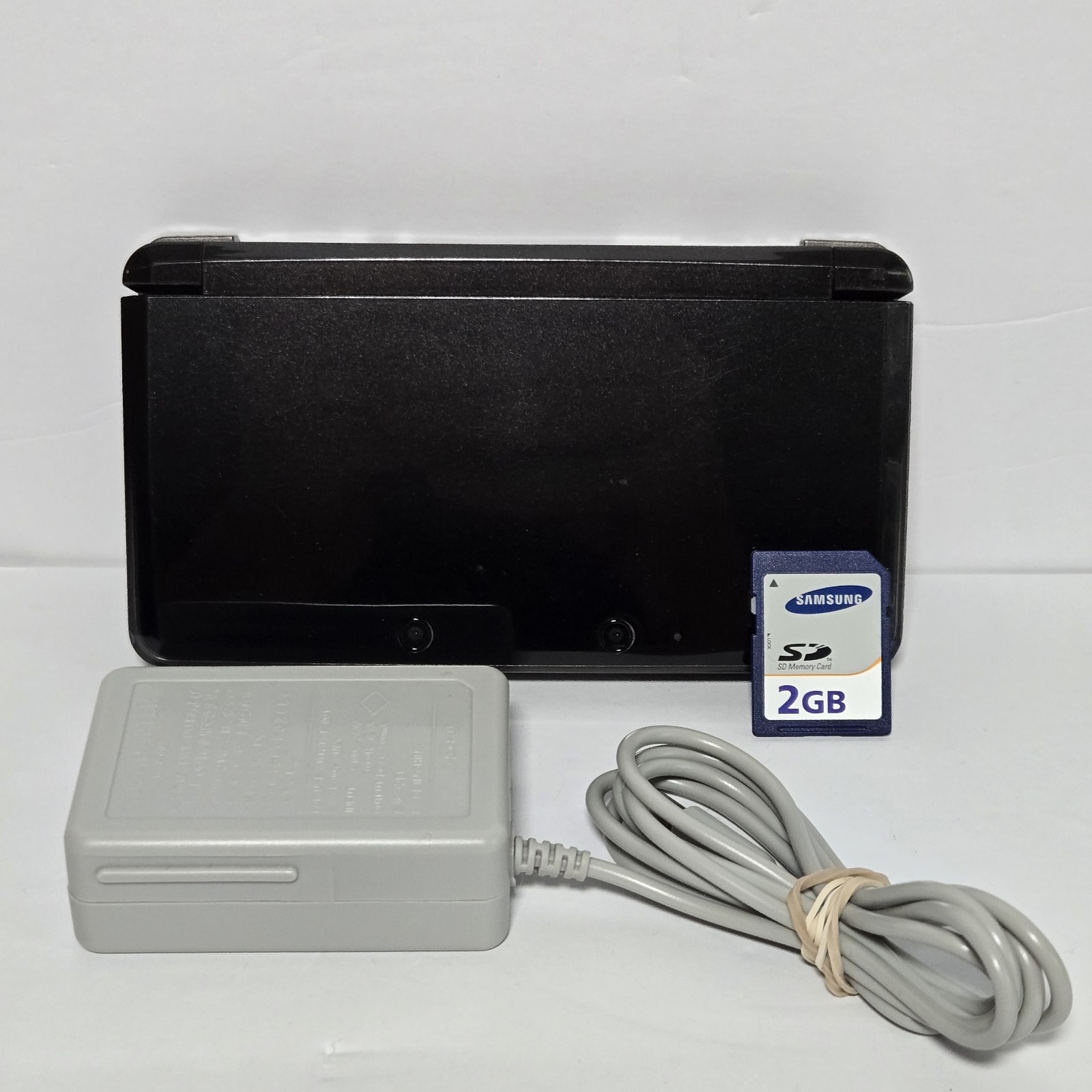 3DS Original US Console – Cosmos Black – Tested Working W/charger CTR 001