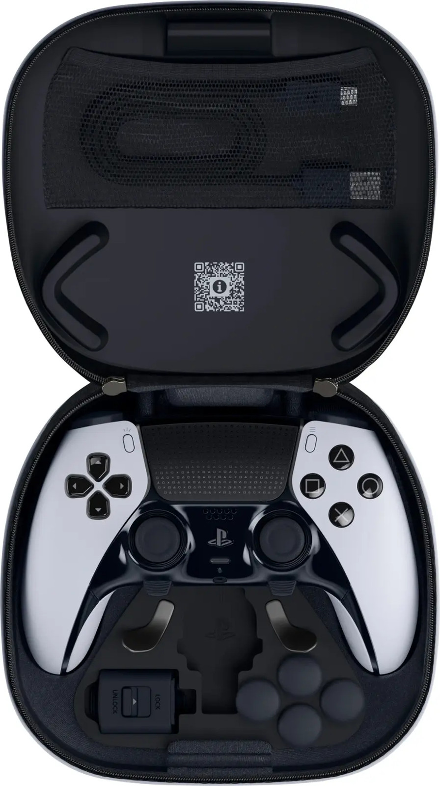 Sony PlayStation 5 DualSense Edge Wireless Controller – White- 1000035016