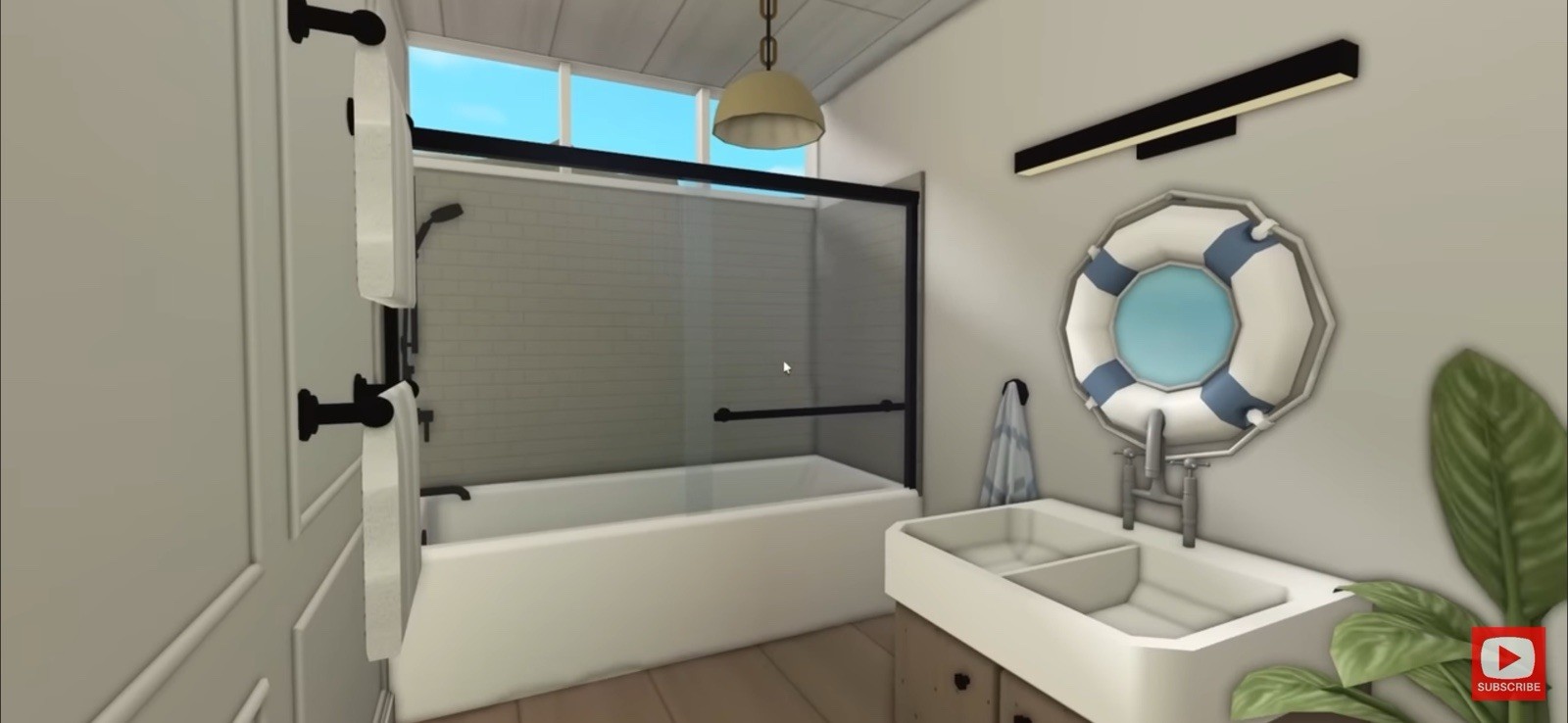 SUMMER SEASIDE BEACH HOME BLOXBURG.CHECK DESCRIP.FAST BUILDER AFFORDABLE PRICE
