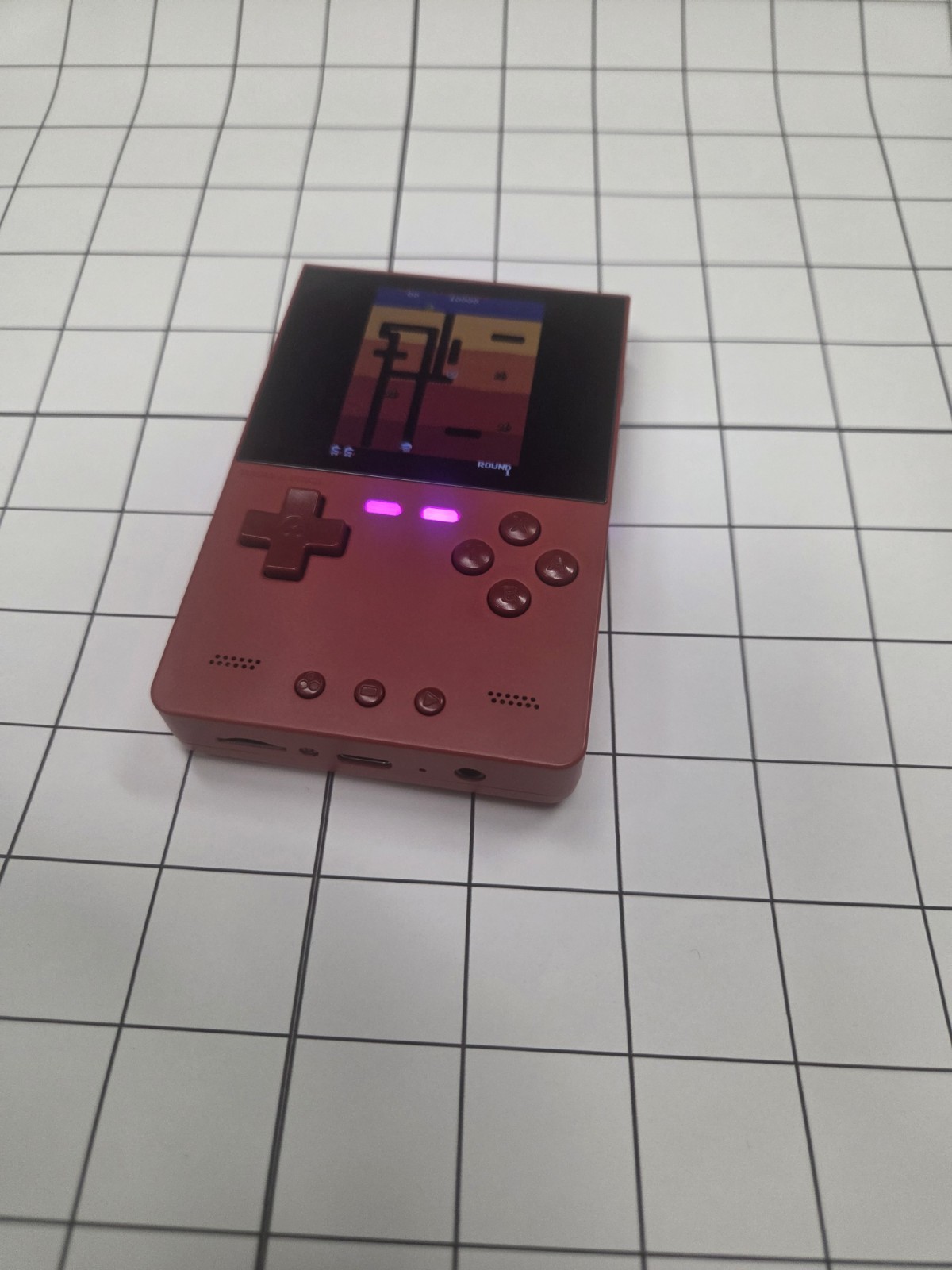 Trimui Brick Handheld Console (Red) – Premium MinUI Next Setup