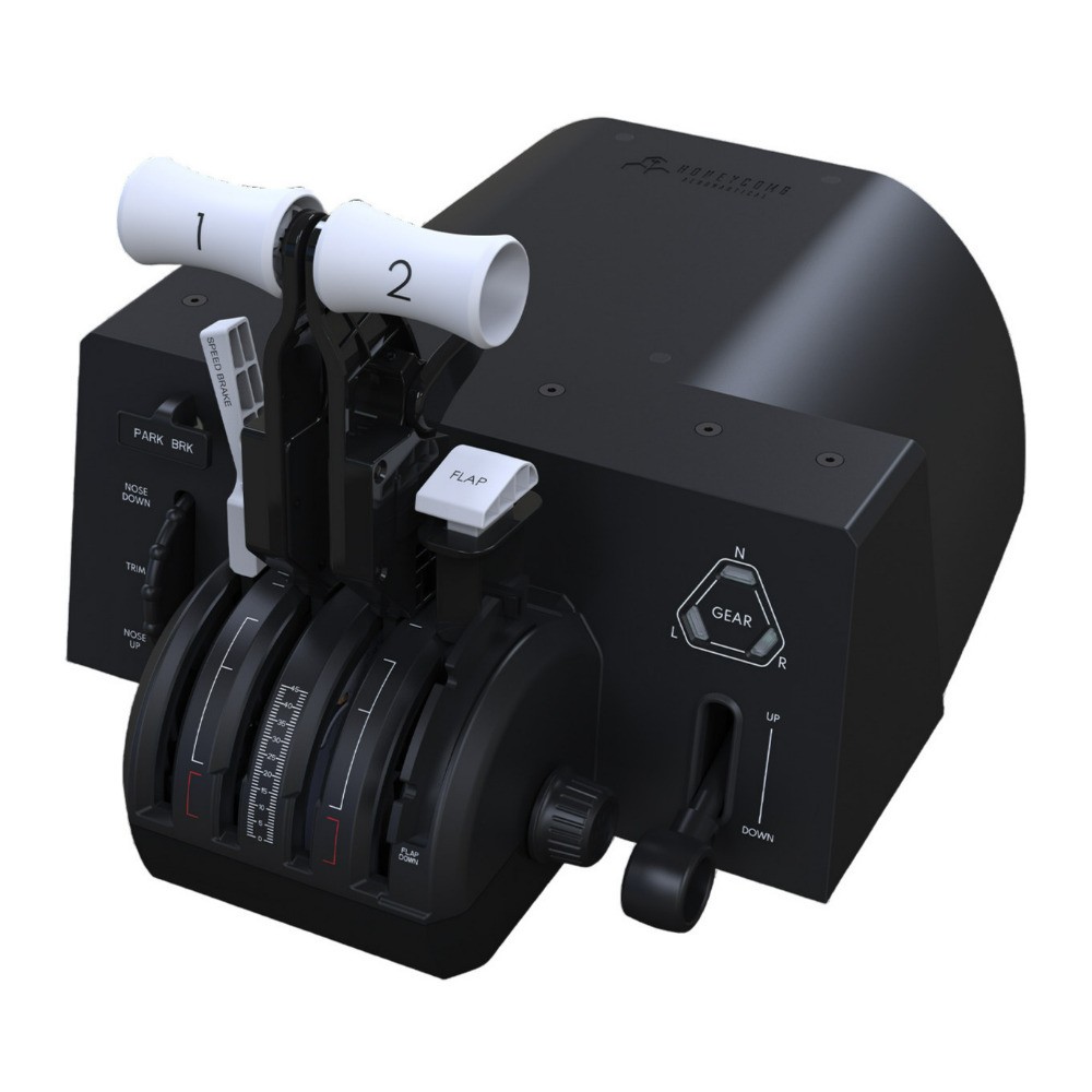 Honeycomb Aeronautical Alpha Flight Controls LITE and Bravo Throttle Quadrant