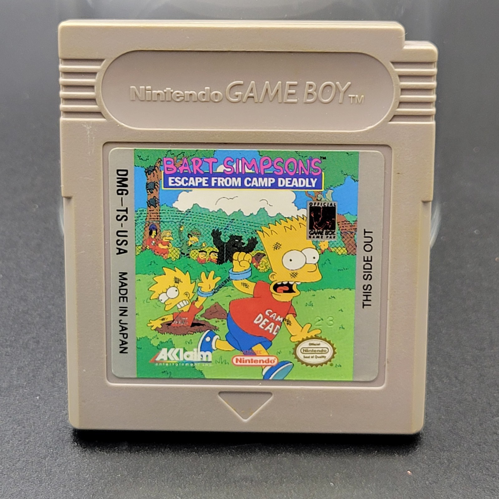 Bart Simpson’s Escape From Camp Deadly (Nintendo Game Boy)