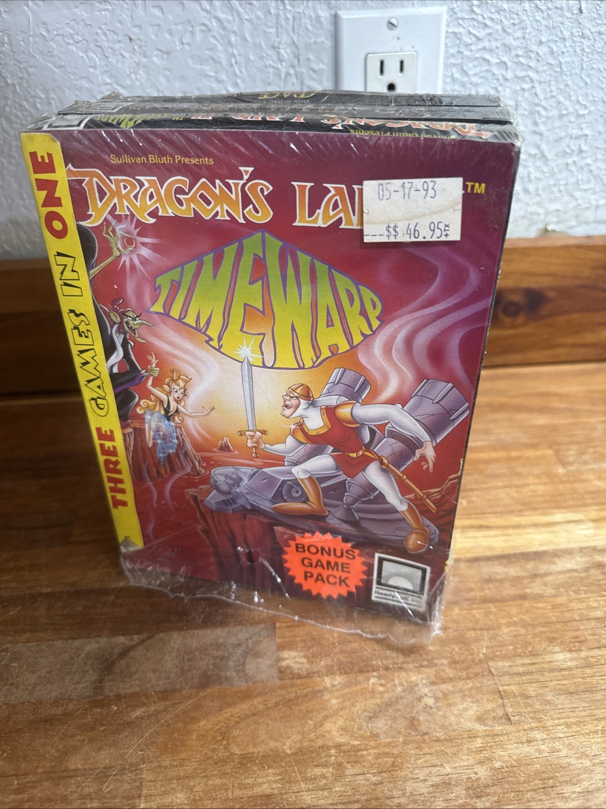AMIGA Space age wrath of the demon Dragons Lair II Time warp Ready Soft see pics