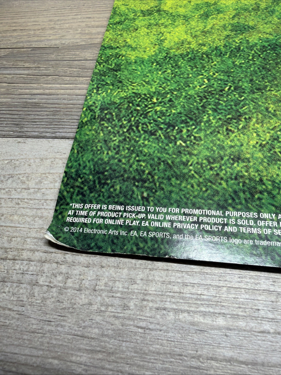 FIFA 2014 World Cup Brazil GameStop Display Promo Sign Poster