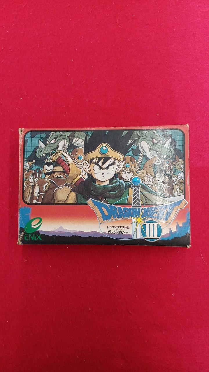 ENIX Dragon Quest III Famicom Software