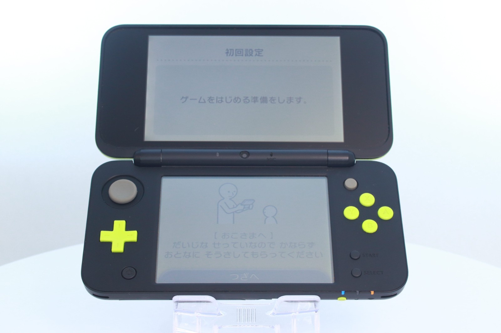 New Nintendo 2DS LL XL Lime Black [Rank :A]