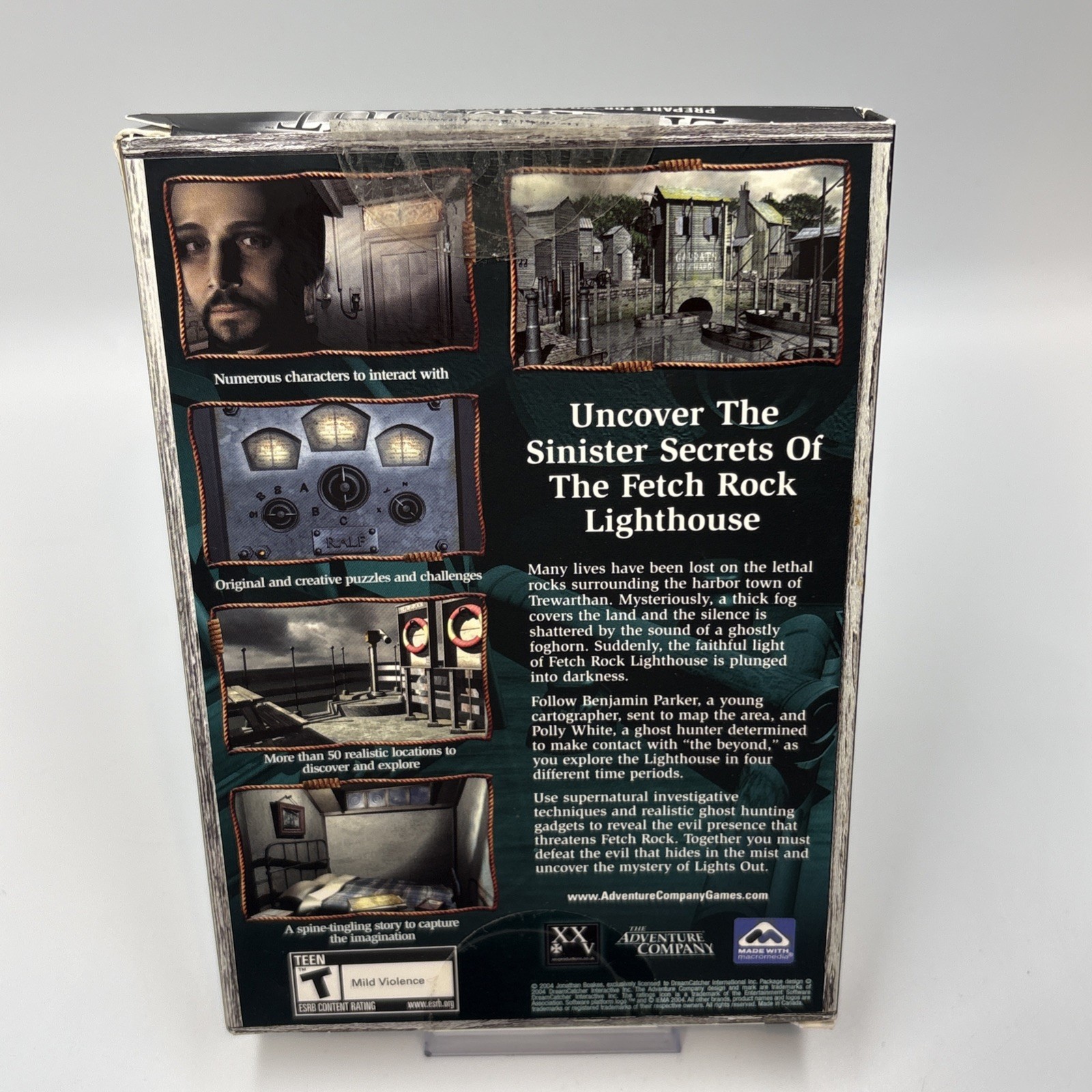 Dark Fall The Journal & Lights Out II PC Game Box Set Lot Bundle Adventure Co VG