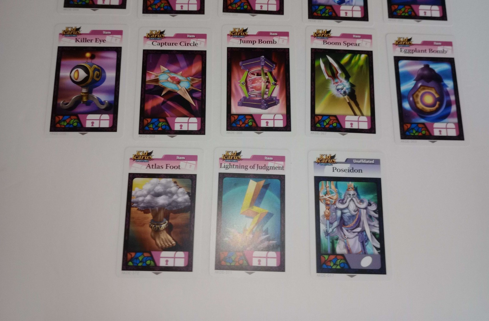 Nintendo 3DS Kid Icarus Uprising AR Cards Lot 28 Count Excellent Condition