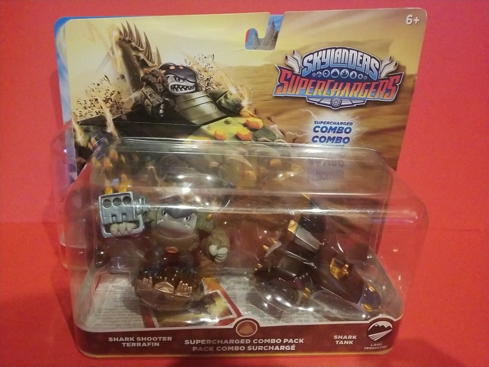 SKYLANDERS SUPERCHARGERS SKY RACING ACTIONPACK Astroblast & TERRAFIN SUPERCHARGE