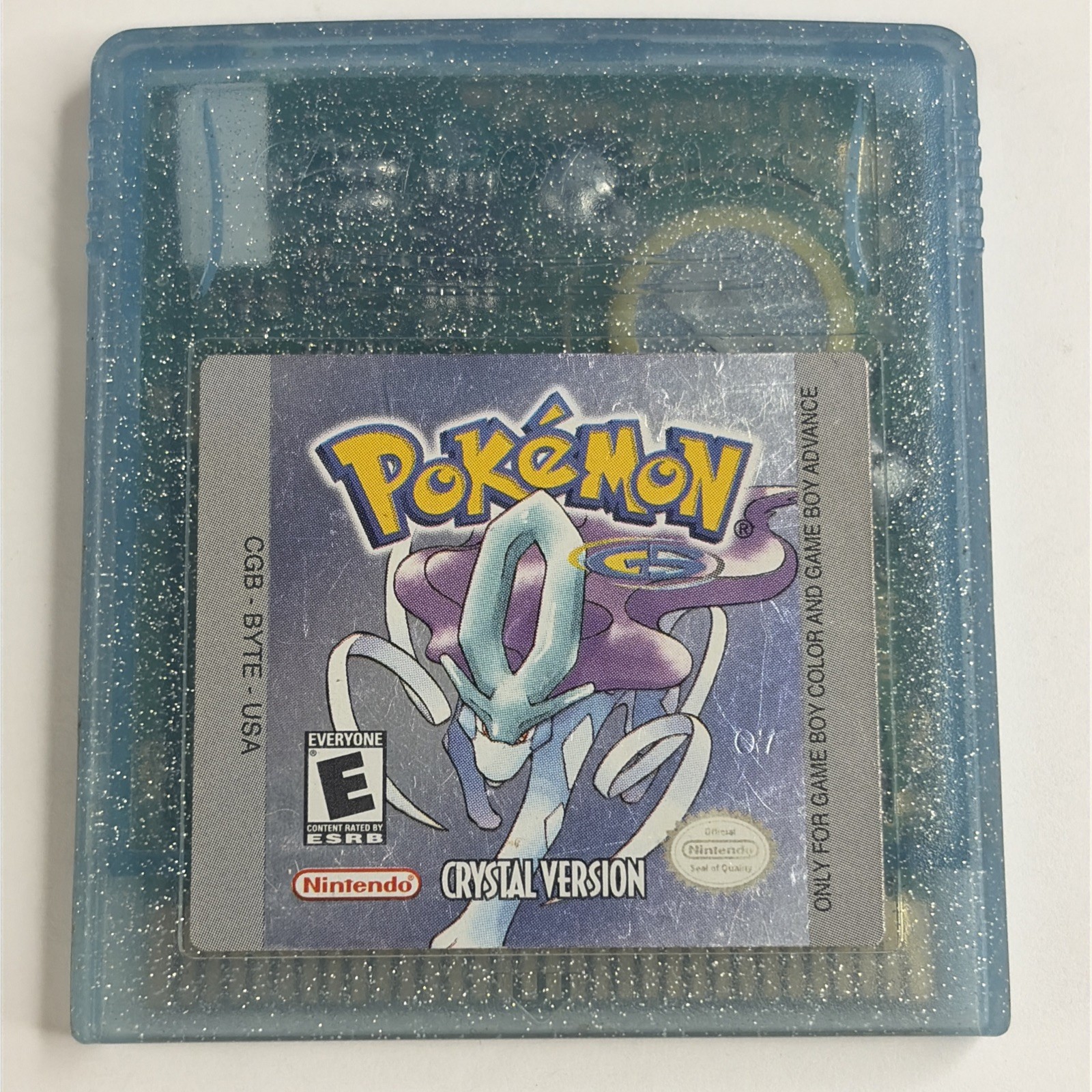 NICE Pokemon: Crystal Version GBC (Game Boy Color, 2001) *New Battery* Authentic