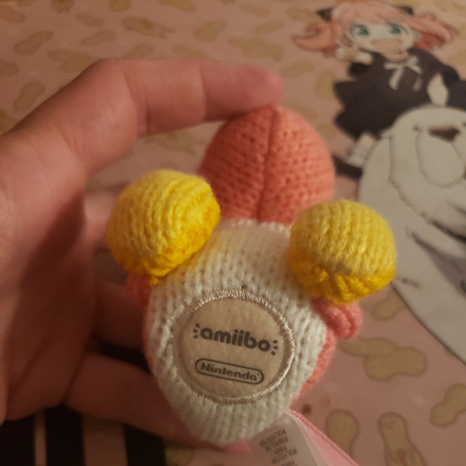 Nintendo Amiibo Pink Yarn Yoshi Yarn Figure Yoshi’s Woolly World 2015 Nintendo