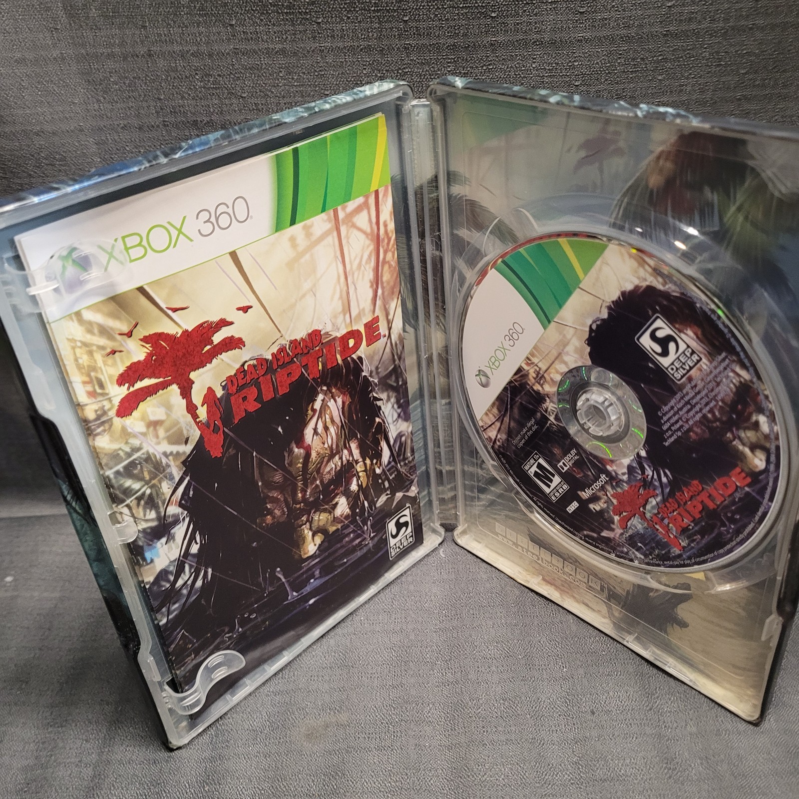 Dead Island: Riptide Steelbook (Microsoft Xbox 360, 2013) Video Game