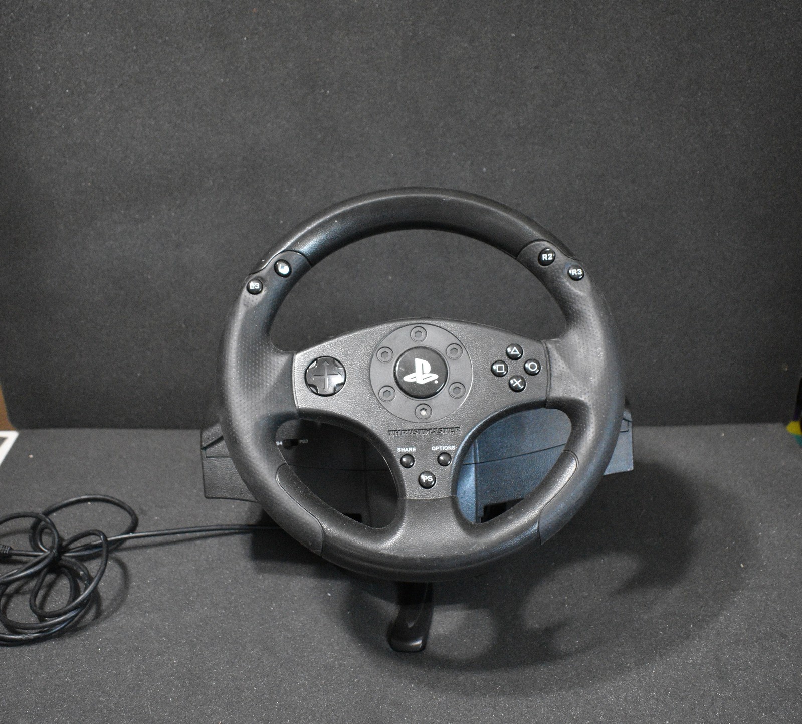 Thrustmaster T80 Racing Wheel for PlayStation 3 PS4 Wired USB Controller Tested