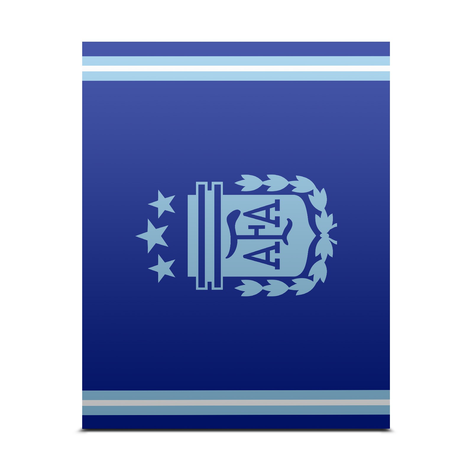 ARGENTINA FOOTBALL TEAM 2024/25 CREST KIT VINYL SKIN FOR XBOX ONE X CONSOLE