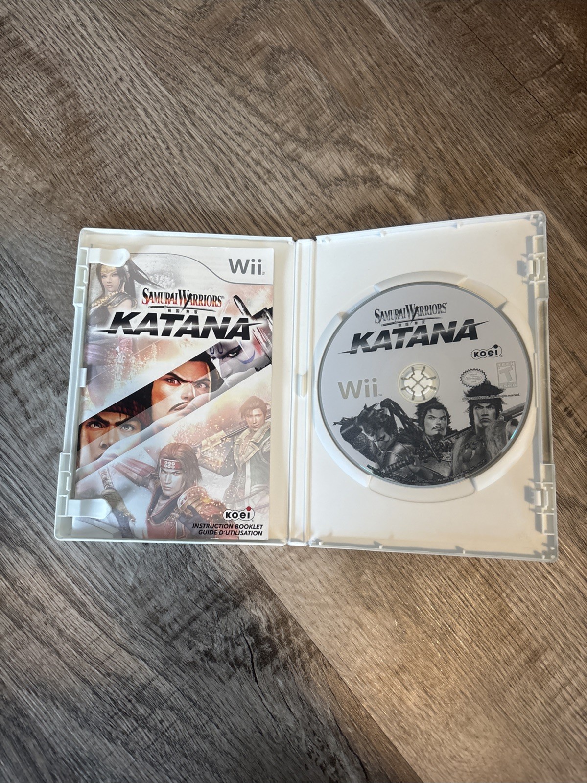 Samurai Warriors: Katana (Nintendo Wii, 2008) Complete