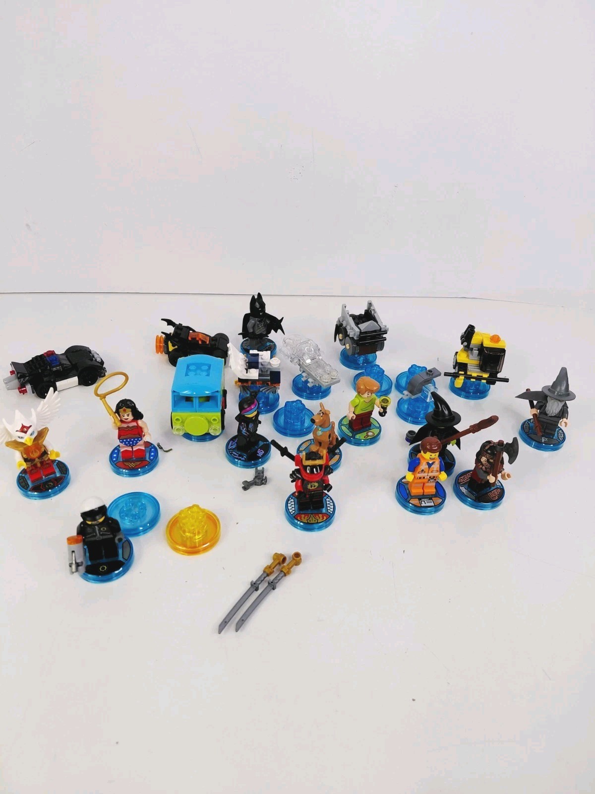 Lego Dimensions Character Figures, Parts & Discs Bulk Lot