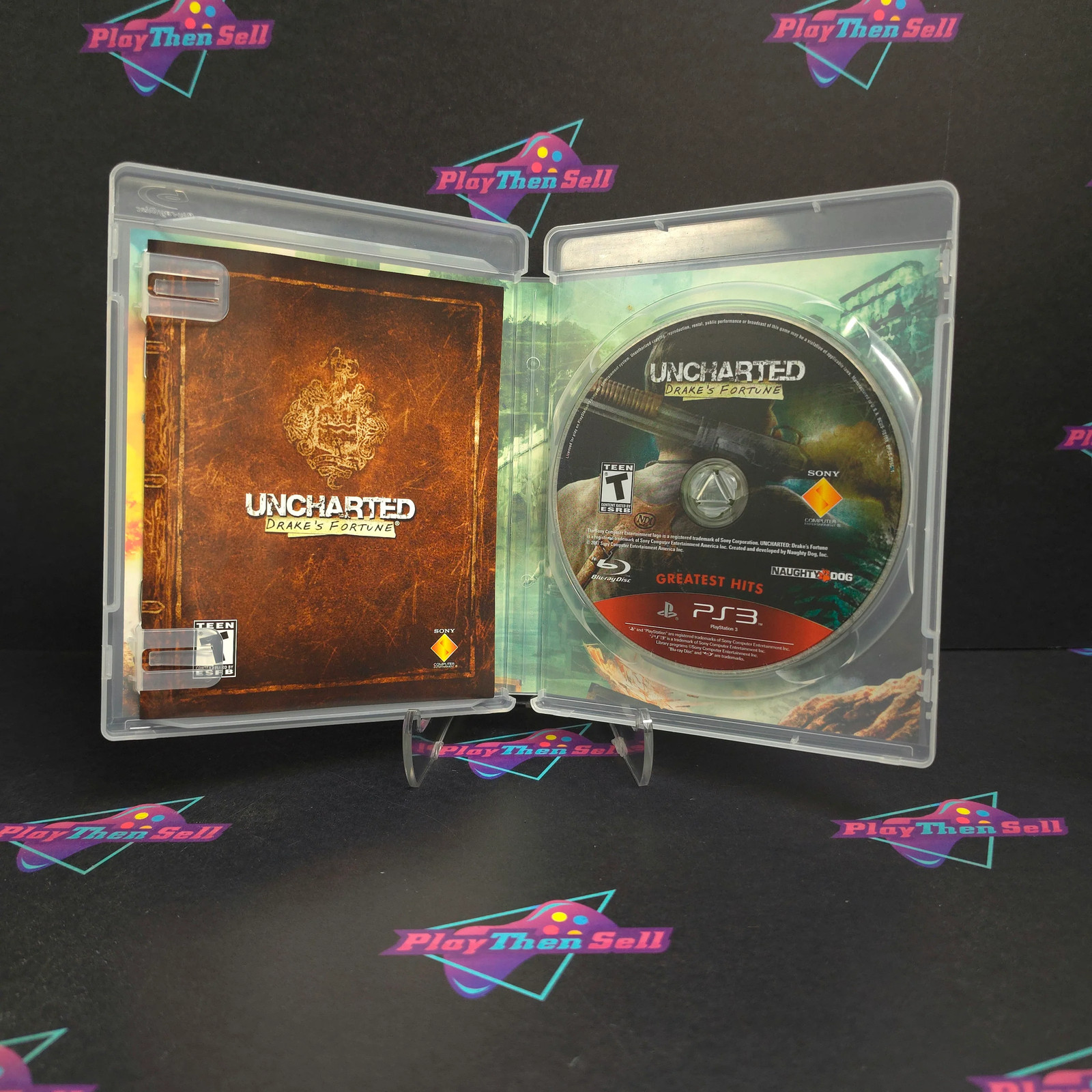 Uncharted Dual Pack PS3 PlayStation 3 GH Complete – Very Good – 1 Year Warranty